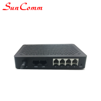 Gateway VoIP SC-04-S de 4 Puertos FXS con SIP V2.0 y Soporte para Red IP, Integración y Enrutamiento Avanzado de Voz/Fax