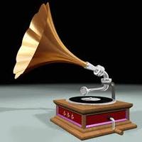 Gramophone en laiton doré, haut de gamme, fabrication indienne, prix de gros,
