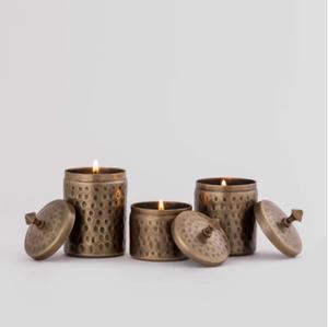 Portavelas Vintage de cobre mate para decoración de bodas, portavelas Vintage de lujo con luz de té, jarra de vela antigua - Product Image 3