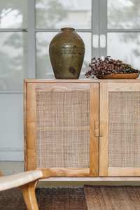 Width 18inch SPECIAL DISCOUNT 100% Natural Hexagon Rattan Cane <b>Webbing</b> - Product Image 4