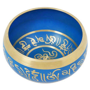 Bol chantant bouddhiste 3rd Chakra Bol chantant en laiton stibetan chakra set bol chantant Chakra - Product Image 4