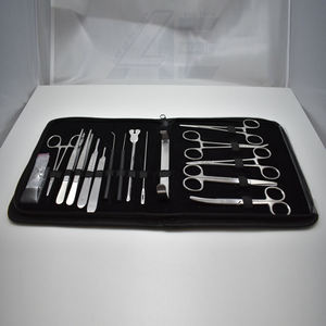 Kit de dissection 16 pièces, instruments d'anatomie pour étudiants, instruments médicaux chirurgicaux de laboratoire, acier inoxydable allemand, vente chaude LALHICO - Product Image 3