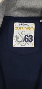 Sweat-shirt à col montant uni en coton décontracté pour homme, teint en pièce, avec étiquettes de marque, modèle surstocké - Product Image 5