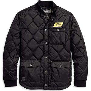 Chaleco Acolchado Informal para Invierno, Cortavientos, Talla Grande, Cierre Rápido, Ropa Urbana con Característica Transpirable y Decoración Bordada - Product Image 1