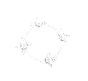 Nouveau DESIGN blanc porte-bougie en métal T-LIGHT, haute qualité, décoration de la maison, porte-bougie en métal - Product Image 1