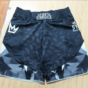 MMA Short SUBLIMÉ Micro Twill Tissu pour Arts Martiaux Porter - Product Image 1