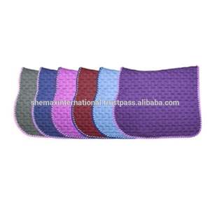 Shemax 2023 Tapis de selle matelassé (matelassage) en tissu de qualité supérieure pour l'équitation, usage général, vente en gros personnalisée, le plus vendu - Product Image 2