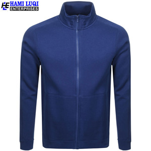 Vêtements d'hiver décontractés pour hommes 100% coton survêtements avec manches longues doux polaire et deux poches grande taille en gros - Product Image 5