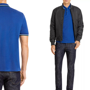 Polo personnalisé OEM, nouvelle arrivée, couleur marine, pour hommes/garçons, tissu 100% coton, selon les exigences du client - Product Image 6