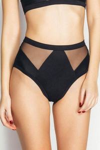 Shemax 2024 OEM แฟชั่นใหม่ที่ขายดีที่สุดคุณภาพสูงขายส่งที่กําหนดเองทําในปากีสถาน Ava ด้านล่างสีดํา - Product Image 3