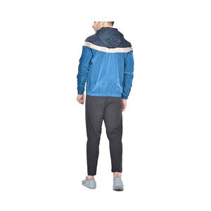 Ensemble de survêtement et de survêtement à motif solide et lourd pour hommes, vêtements de jogging unis - Product Image 4