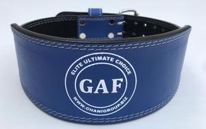 เข็มขัดยกน้ำหนัก GAF สำหรับยิมฟิตเนสดัมเบลล์บาร์เบลล์ยกน้ำหนักสนับสนุนหลังฝึกยกน้ำหนัก - Product Image 3