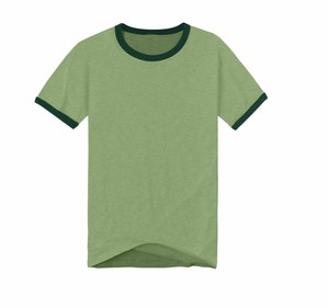 เสื้อยืดผู้ชายคุณภาพสูง เสื้อยืดริงเกอร์ พิมพ์โลโก้ของคุณเอง ราคาขายส่ง เสื้อยืดริงเกอร์ขายดี - Product Image 5