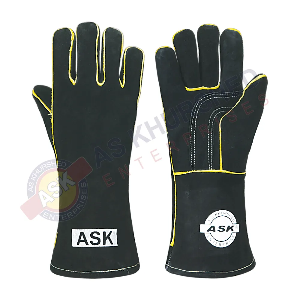 Heat Resistant Tig Welding Gloves Excellent Grip Resist Harden Hand Improve Dexterity For Works