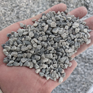 PEBBLES for Exposed <b>Aggregate</b> Floor Resin Bound Outdoor Decoration Tumbled Pebble Landscape Tumbled Stone Gravels Grey Pebble - Product Image 1