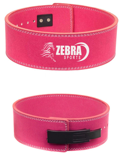 Cinturón de Cuero Personalizado de 10 mm para Hombre y Mujer, Cinturón de Levantamiento de Pesas para Strongman con Hebilla, ZEBRA SPORTS LB-156 - Product Image 4