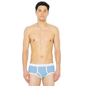 กางเกงในชายคุณภาพสูงผ้าฝ้ายแท้ ระบายอากาศได้ดี รับผลิตแบบ OEM พร้อมสกรีนโลโก้ กางเกงบ็อกเซอร์และบรีฟ กางเกงในเซ็กซี่ - Product Image 1