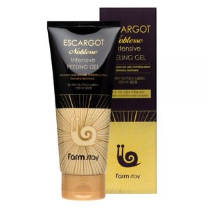 Gel Exfoliante Intensivo de Caracol FARMSTAY ESCARGOT NOBLESSE de Corea, Cuidado de Puntos Negros, Antienvejecimiento, Limpieza para Todo Tipo de Piel, para Mujeres - Product Image 2