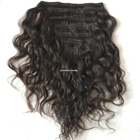 Extensions de cheveux naturels ondulés en gros, I-Tip, U-Tip, cheveux indiens vierges Remy, à clipser, tissage machine, double trame, double tirage