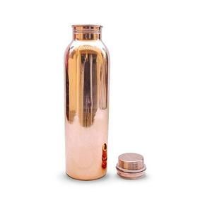 Botella de agua de Yoga de cobre puro de alta calidad, vasos de plástico para beber directamente para agua hirviendo - Product Image 1
