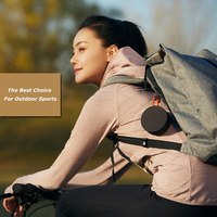 Haut-parleur portable Mi gris, étanche, mini, extérieur, alimenté par batterie, en plastique, avec woofer de 6 pouces, super basses, Apt-X