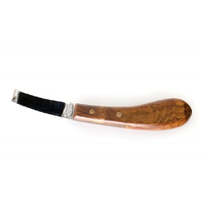 Manche en bois couteau drôle avec bord droit, fait en acier inoxydable de qualité allemande - Product Image 5