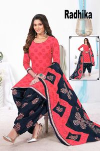 Traje de diseño Patiyala para mujer, ropa de uso diario, de algodón, Salwar, Kameez, el último Punjabi, vestidos a precio asequible, 2022 - Product Image 4