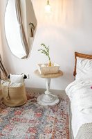 100% fait à la main Boho décor boîte avec corde de coton macramé tissé décoratif comptoir panier de rangement amovible tissu doublure Art décor