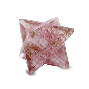 Étoile de Merkaba, en Quartz de pierre précieuse polie, cristaux spirituels de haute qualité, Orgonite, étoile de Merkaba, pour la guérison, vente en gros - Product Image 6