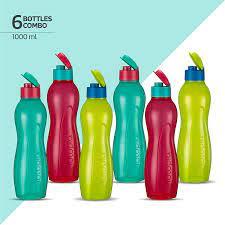 Botellas de Plástico Ecológicas de 1000 ml con Diseño Atractivo, Libres de BPA, Aptas para Congelador, de Grado Alimenticio, con Función de Beber Directo y Fácil Apertura - Product Image 2