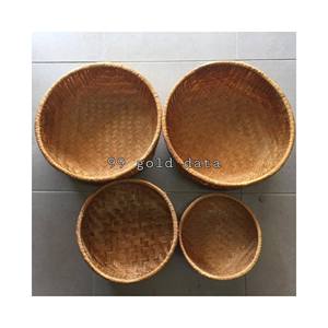 เวียดนามไม้ไผ่ Winnowing ตะกร้าธรรมชาติราคาถูกจากเวียดนาม - Product Image 5