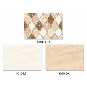 กระเบื้องบุผนังเซรามิกพื้นผิวมันวาวสีครีมสำหรับ30x45cm ในห้องครัวและห้องน้ำ - Product Image 1