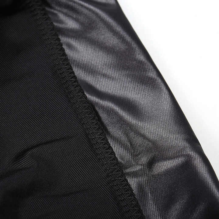 Fashion Leather Skirts Woman Hot Sales Black Pleated