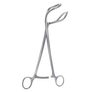 SOMER คีมยกมดลูก,เครื่องมือ Ob Gyn โค้ง - Product Image 2
