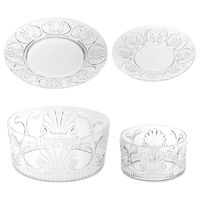 Verres à Martini en plastique incassables, 9 onces classiques, de Bar à tige, style décontracté