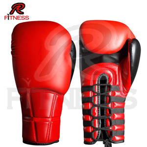 Gants de boxe en cuir PU personnalisés pour l'entraînement et le sparring de kick-boxing avec fermeture auto-agrippante et caractéristiques antidérapantes - Product Image 3