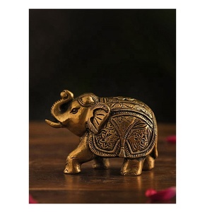 100% qualità in ottone con elefante in ottone di alta qualità, antico e classico, il tuo tavolo da ufficio per Hotel di casa decorativo e regalo - Product Image 4