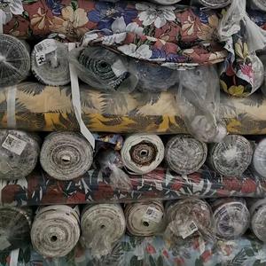 Léger 150gsm 57 "/58" "Coton Lin Tissu Uni Solide Tissé Utilisation Extérieure Stretch pour Filles et Garçons Stock-16982 - Product Image 3