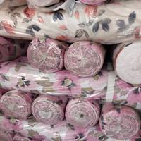 Lote de Existencias de Jenny. Tela Estampada ITY Hecha en Corea, Textil en Stock, Varios Diseños, Poliéster y Spandex, Vestido de Alta Calidad