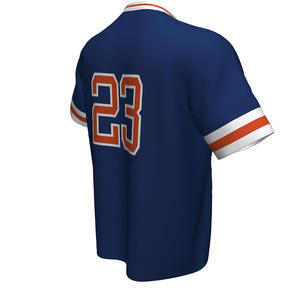 Camisetas de béisbol promocionales personalizadas al por mayor, jersey de béisbol sublimado personalizado barato - Product Image 6