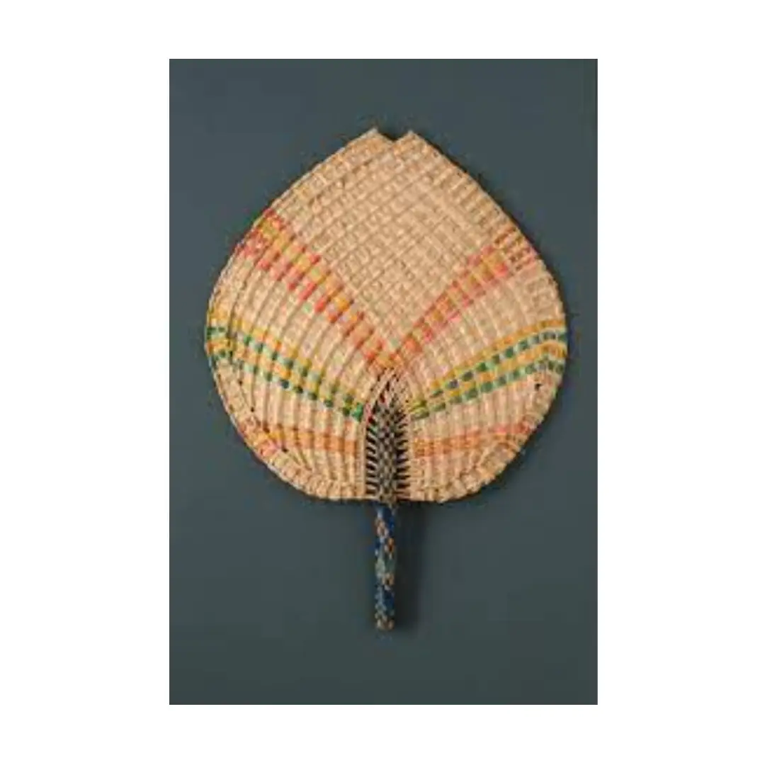 Best selling in Vietnam Custom made heart shaped bamboo hand fan for wedding in Vietnam