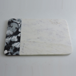 Tabla de cortar de verduras de piedra de resina y mármol, último diseño, bloques de cortar con juego de cuchillos, afilador de cuchillos, tabla de cortar - Product Image 3