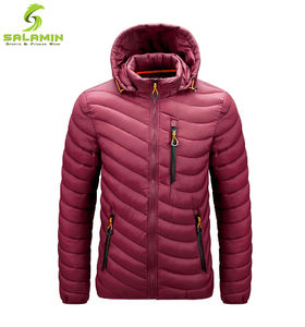 Vestes à capuche rembourrées à la main pour homme, Logo personnalisé, veste bouffante unisexe pour homme, nouvelle collection - Product Image 5