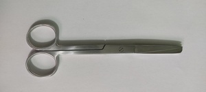 Tijeras de vendaje de un solo uso 12,5 CM Conceptos básicos de instrumentos quirúrgicos Acero inoxidable - Product Image 6
