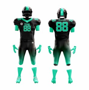 CP Wholesale 100% Polyester Breathable Quick Dry Anti-Bacterial <b>Football</b> <b>Set</b> Team Jersey American <b>Football</b> Wear Sublimation - Product Image 4