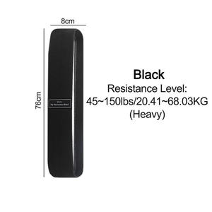 Bandes de résistance colorées en latex de coton pour femmes, étirables, personnalisées, avec logo en caoutchouc - Product Image 5