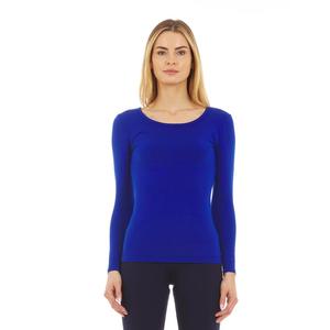 Camisetas de compresión de manga larga para mujer, Camisa ajustada con cuello redondo, venta al por mayor, directa del fabricante, hechas en Pakistán - Product Image 1