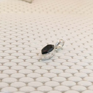 ทำด้วยมือ925เงินสเตอร์ลิงเครื่องประดับเพชรโอนิกซ์สีดำน่ารักด้วยการตั้งค่ามาร์คีเซลอัญมณีทางศาสนา - Product Image 1