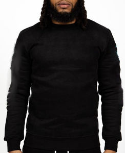 Venta al por mayor 100% algodón Sudadera con capucha de los hombres de gran tamaño pulóver sudadera logotipo personalizado bordado francés Terry en relieve pantalones de chándal - Product Image 5