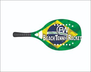 Raquetas de Tenis Playa y Raquetas de Pádel Personalizadas con Logotipos y Combinaciones de Colores 310-330g 50cm - Product Image 5